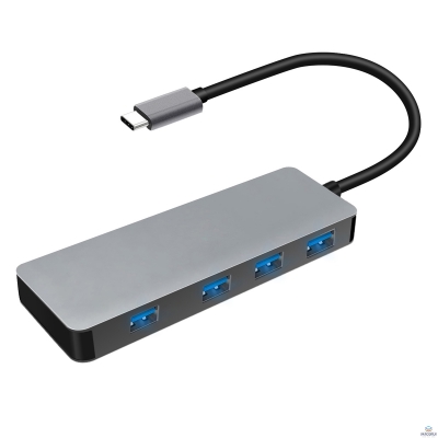 Adapter USB TYP-C/USB 3.0 4-porty PLATINET PMMA9071