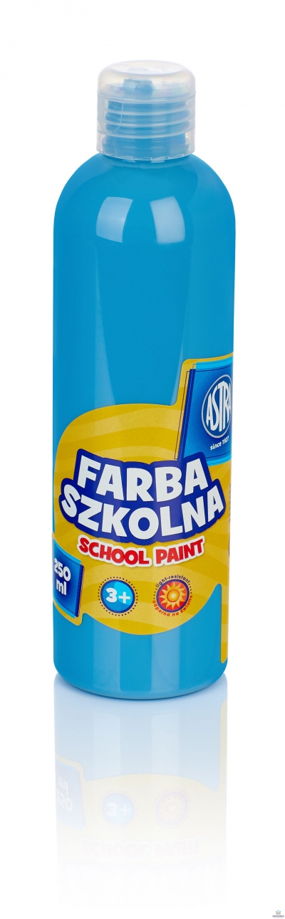 Farba szkolna Astra 250 ml - niebieska, 301217010 (X)