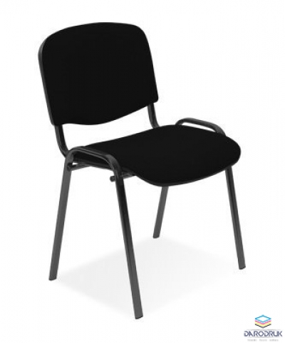 Krzesło_konferencyjne ISO black CU-26 cza/sza czarno-szare
