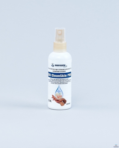 Płyn do dezynfekcji rąk grejpfrutowy 100ml ERG CleanSkin PRO alkohol/gliceryna BORYSZEW (spray)