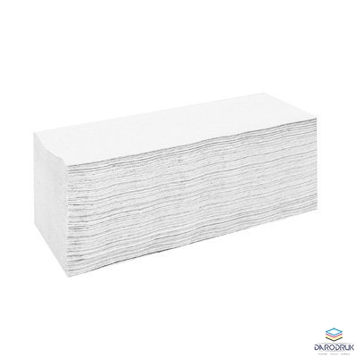 Ręczniki składane ZZ ESTETIC ECONOMIC białe 4000 składek CLIVER
