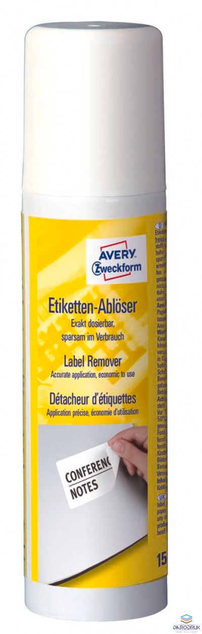Spray do usuwania etykiet Avery Zweckform 3590
