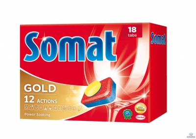 Tabletki do zmywarki Somat Gold 18 szt.067309